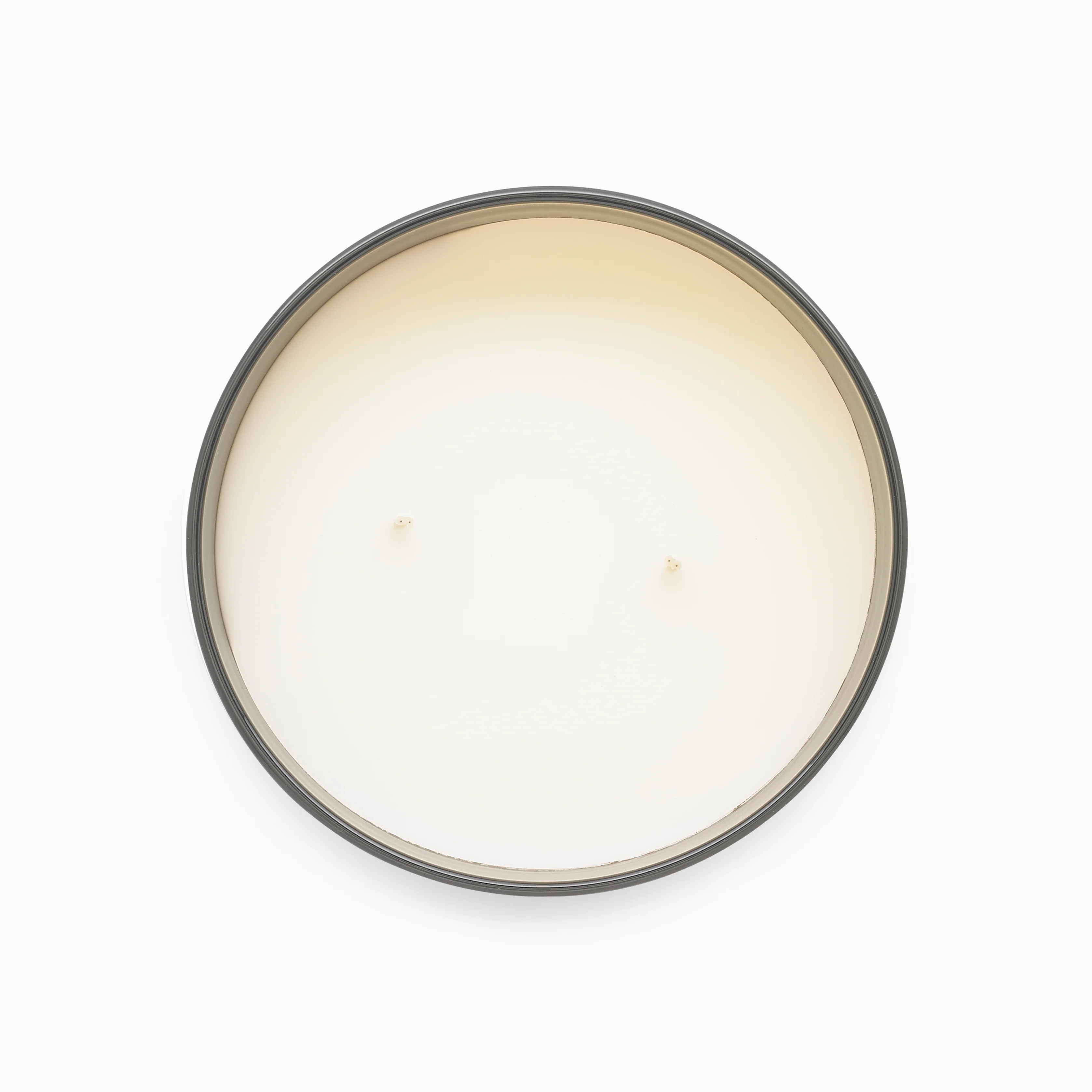 Honey Double Wick Handblown Candle - Image 2
