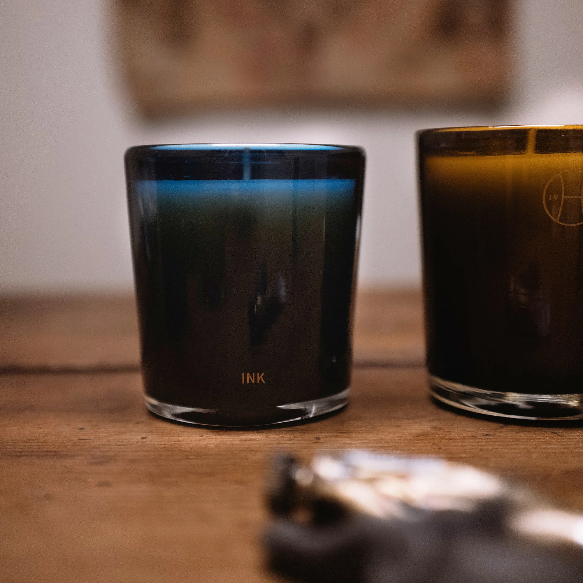 Ink Handblown Refillable Candle - Image 4