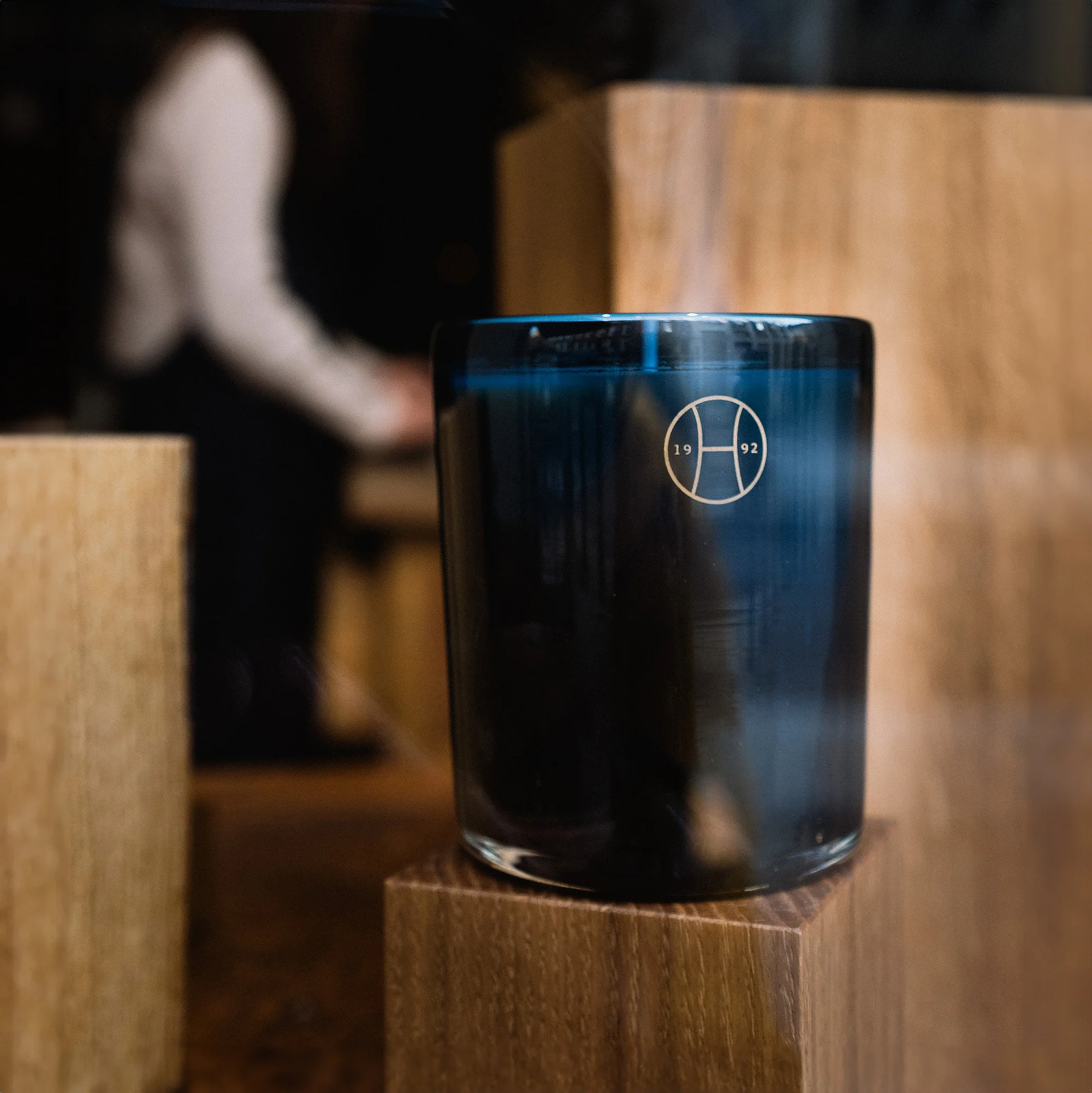 Salt Handblown Refillable Candle - Image 3